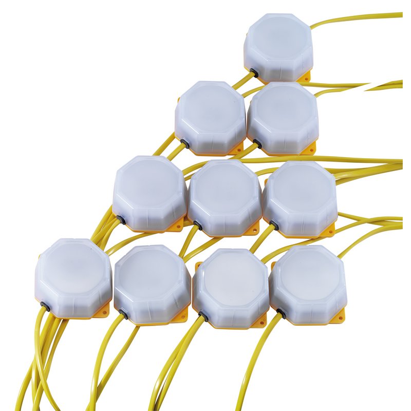 Draper SMD 110V LED Festoon String Lights 4W 3,800 Lumens 22m Set of 10 - 90094