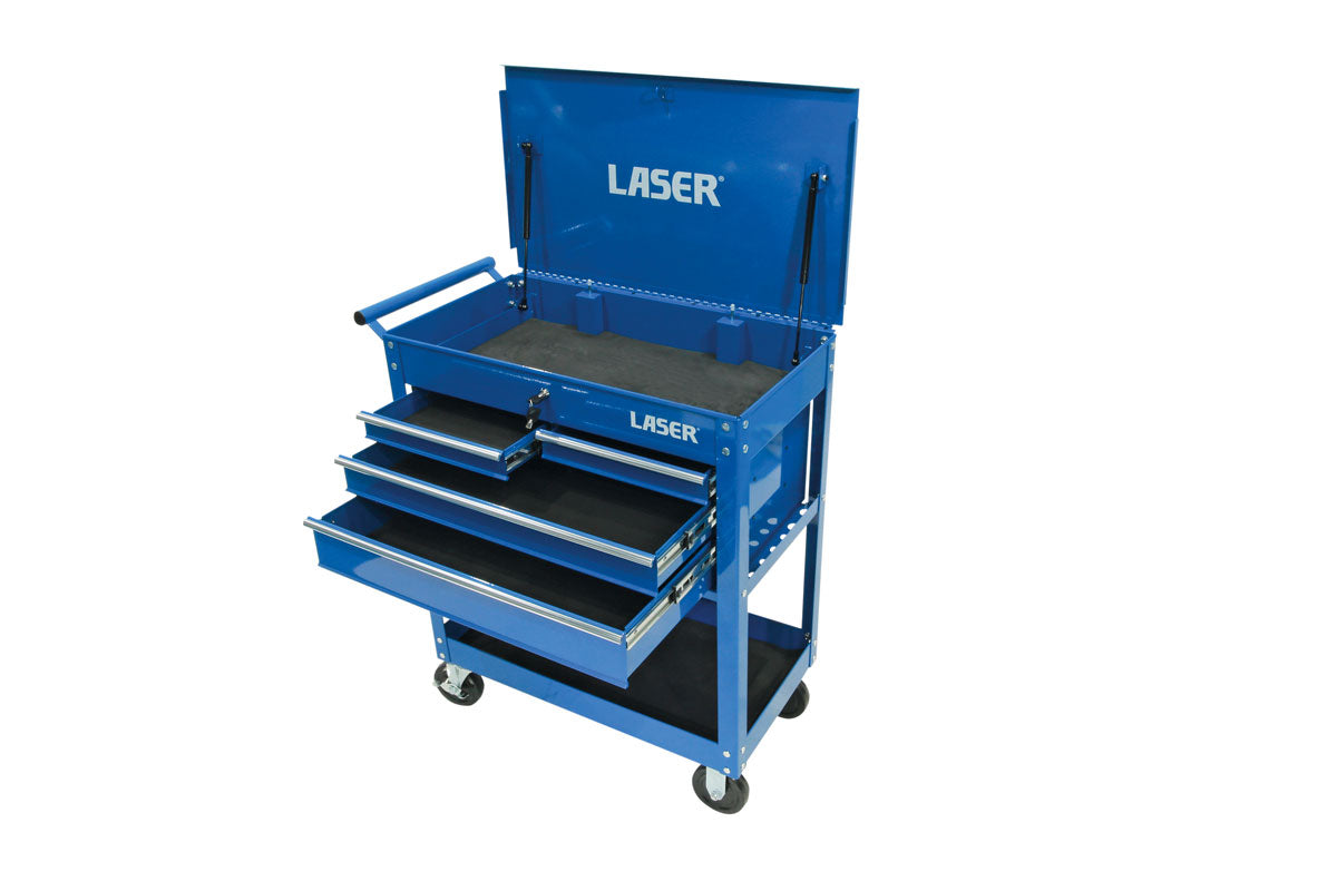 Laser Tools Workshop Tool Trolley - 4 Drawer 9026