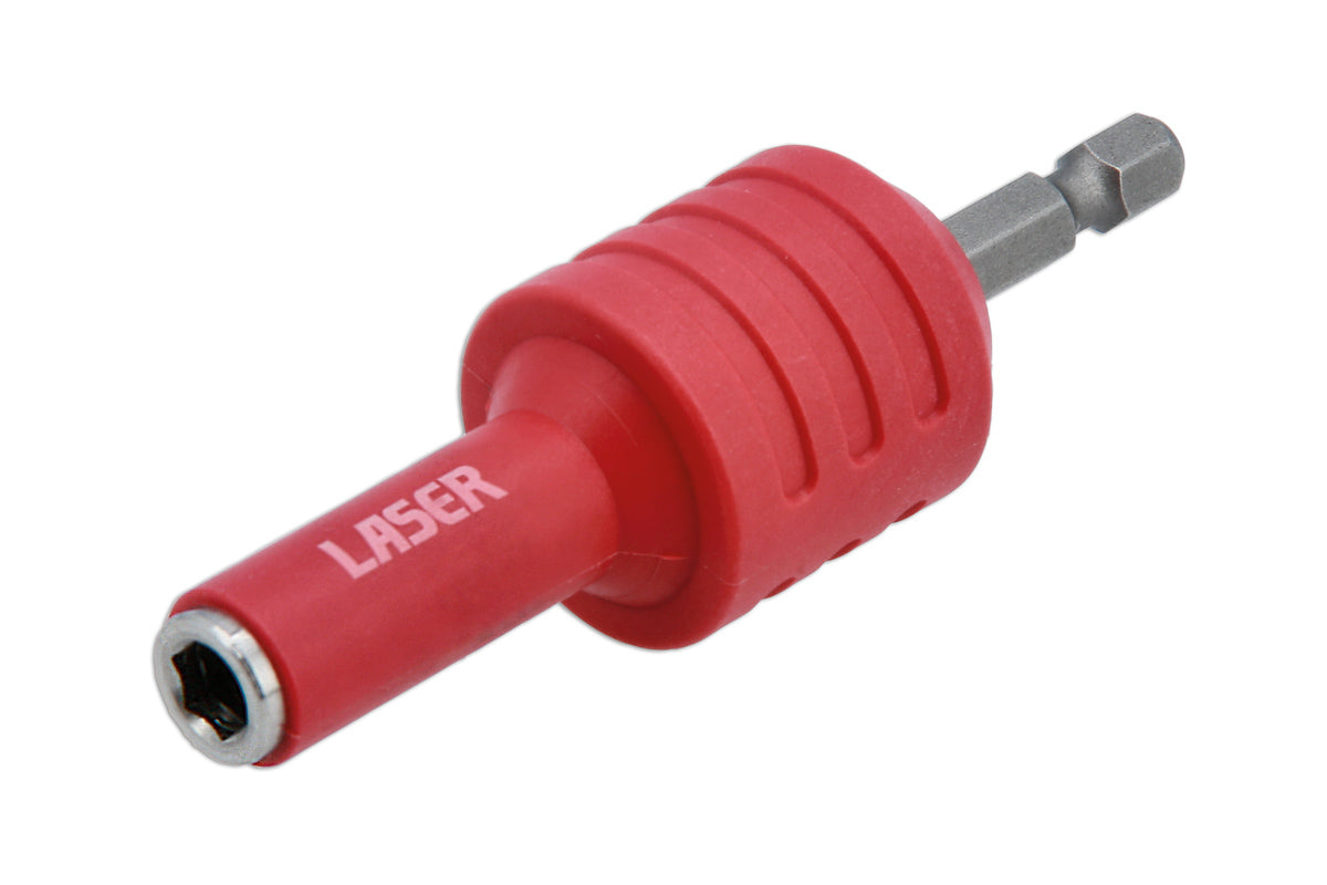 Laser Tools Non-Conductive Insulated Magnetic 1/4" Hex Bit Driver 9152