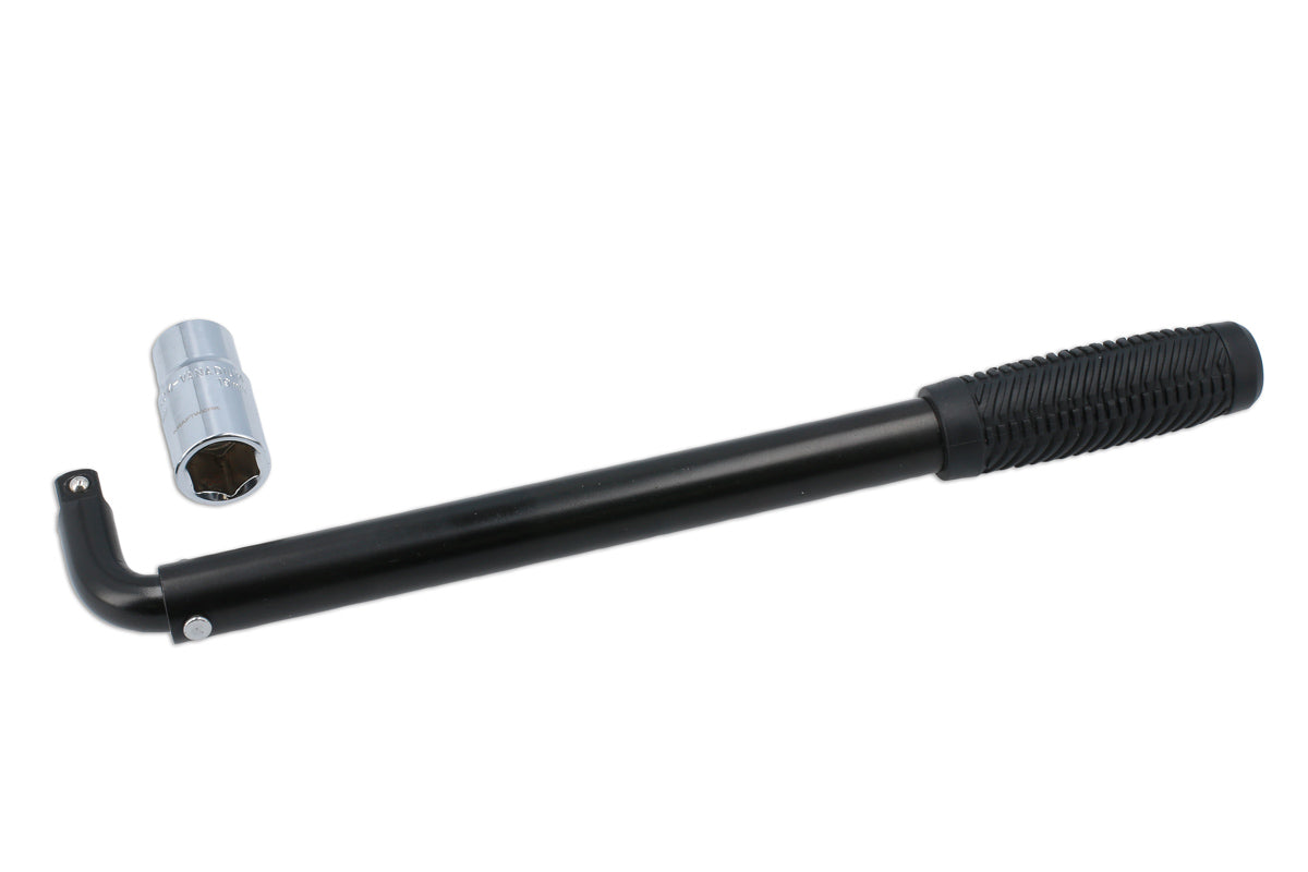 Laser Tools Pre-Set Torque Wrench with 17/19mm Flip Socket 9176
