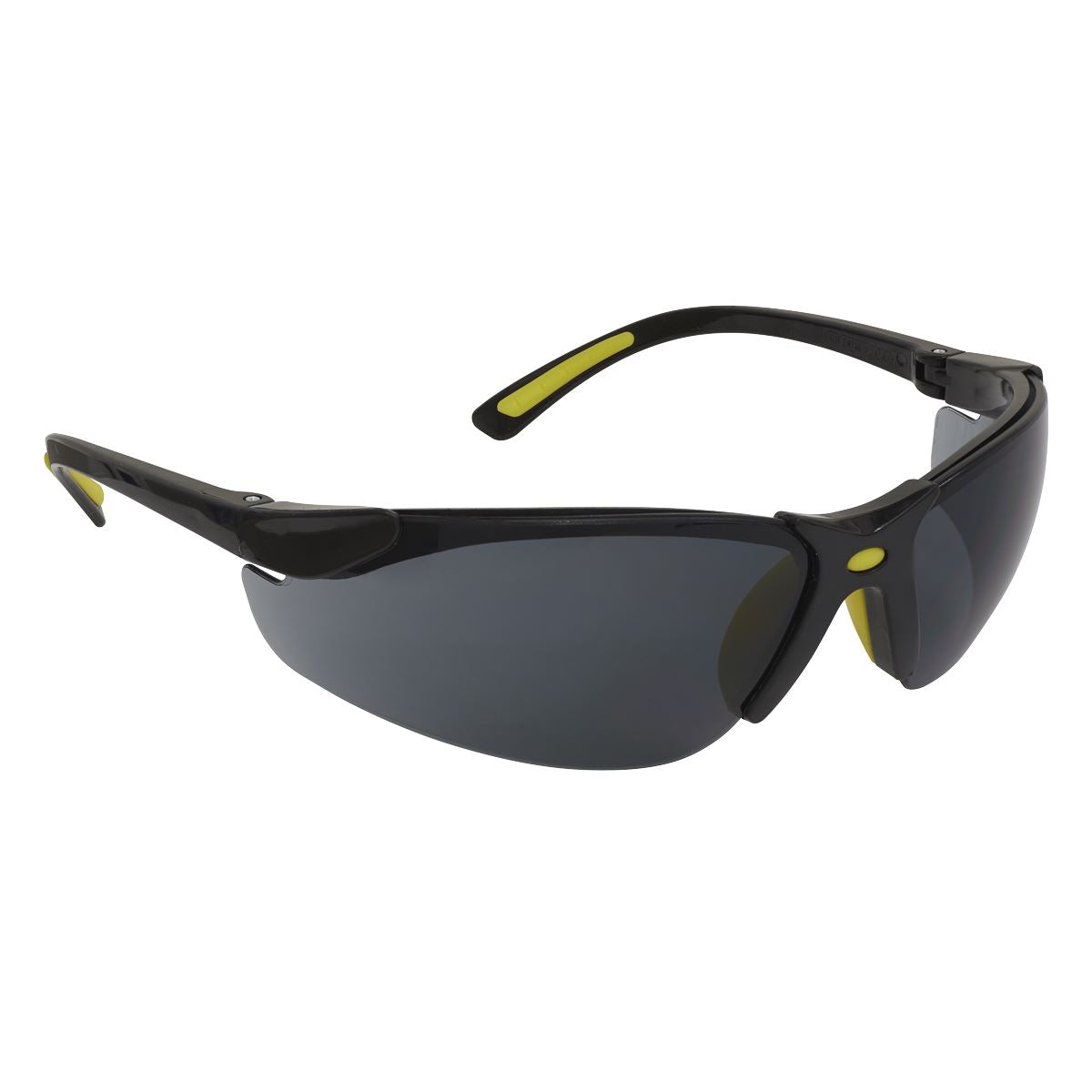 Sealey Zante Style Smoke Lens Safety Glasses with Flexi Arms 9214