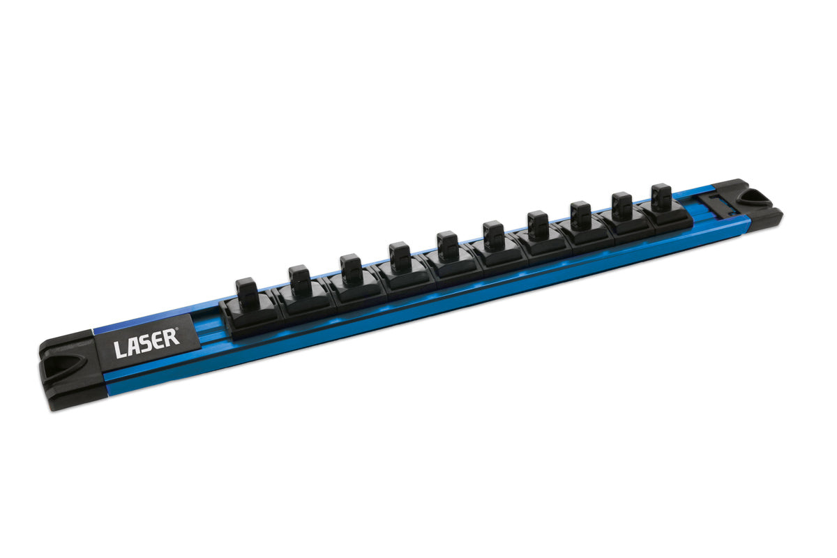 Laser Tools LocSoc Rail - 1/4"D Magnetic 9235