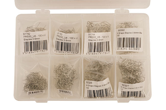 Power-TEC Assorted Staples for Hot Stapler 800pc 92382