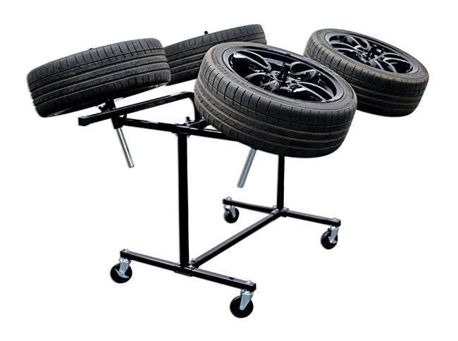 Power-TEC Alloy Wheel Painting Stand - Deluxe Heavy Duty 92417