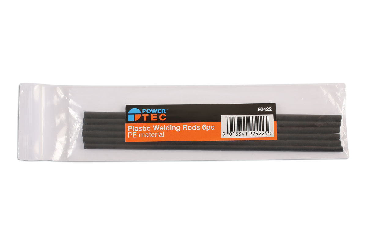 Power-TEC PE Plastic Welding Rods 4mm 6pc 92422