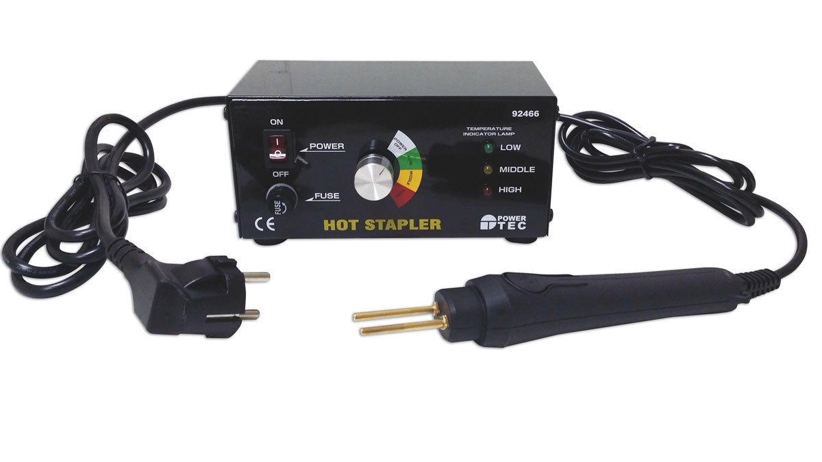 Power-TEC Hot Stapler Plastic Repair System - Euro Plug 92466