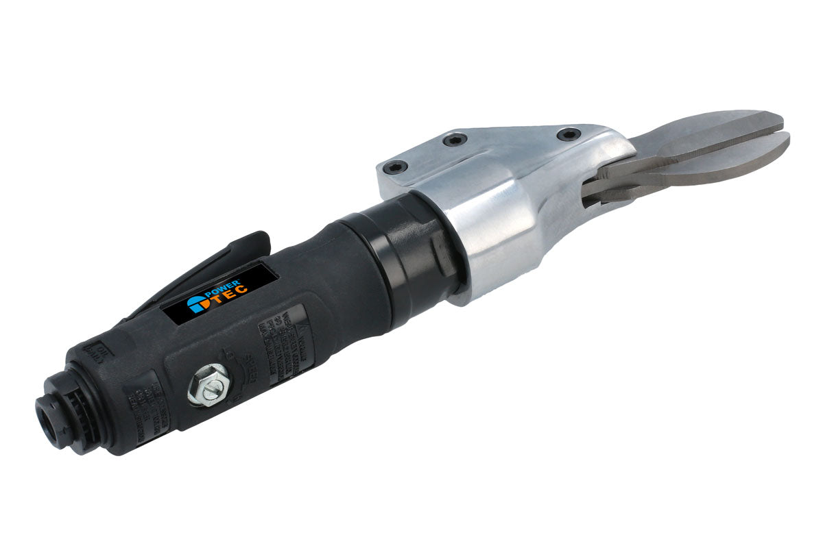 Power-TEC In-Line Pneumatic Air Scissors Cu ts Steel & Auminium 1.2 -1.6mm 92717