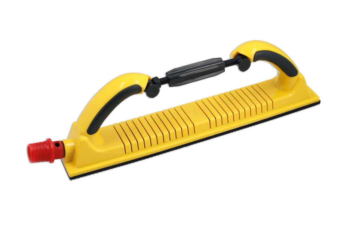 Power-TEC Flexible Adjustable Sanding block 70 x 400mm Extraction Holes 92719