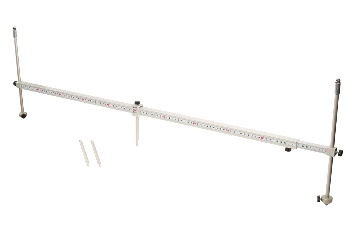 Power-TEC Bodywork Trammel Gauge Range 1000mm-1860mm Inc Centring Collars 92720
