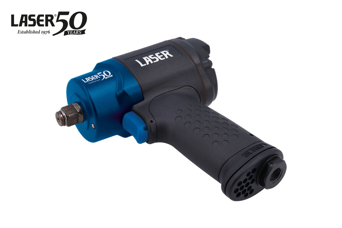 Laser Tools Magnesium Alloy Single Hammer Impact Wrench 1/2"D - 50th Anniversary 9289