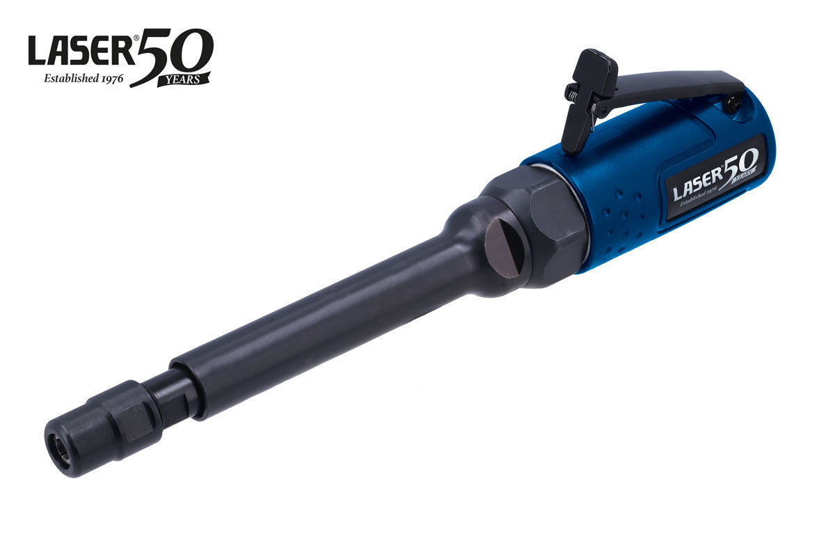 Laser Tools Mini Die Grinder with Extended Shaft & 3mm/6mm Chuck - 50th Anniversary 9292