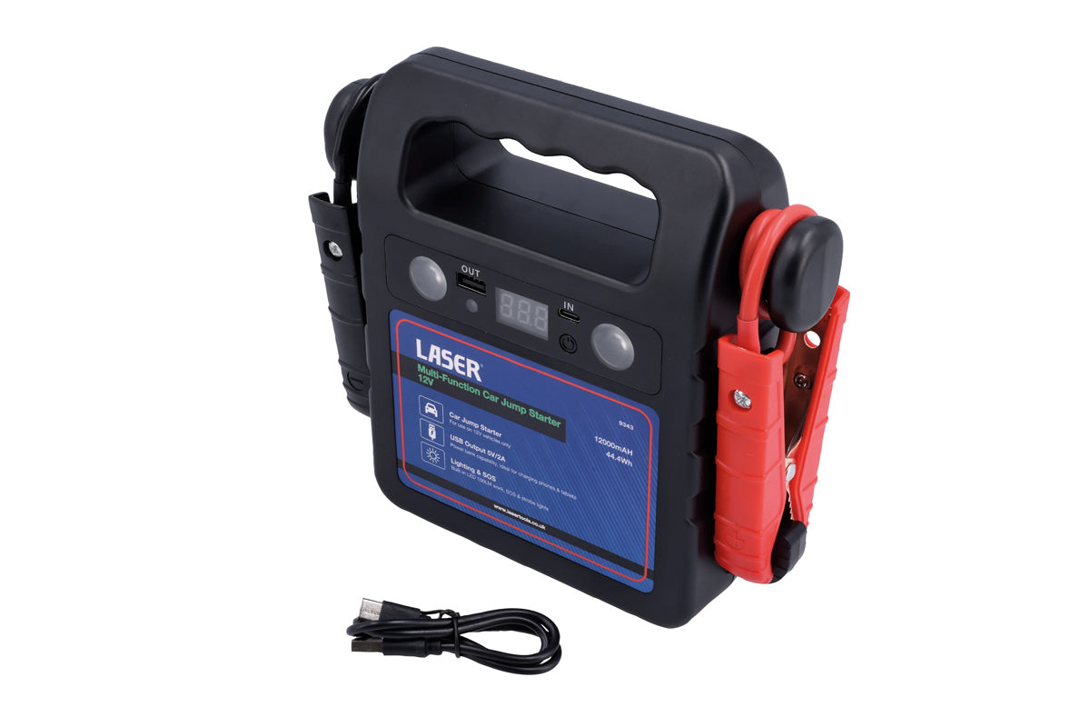 Laser Tools Multi-Function Car Jump Starter 12V 9343