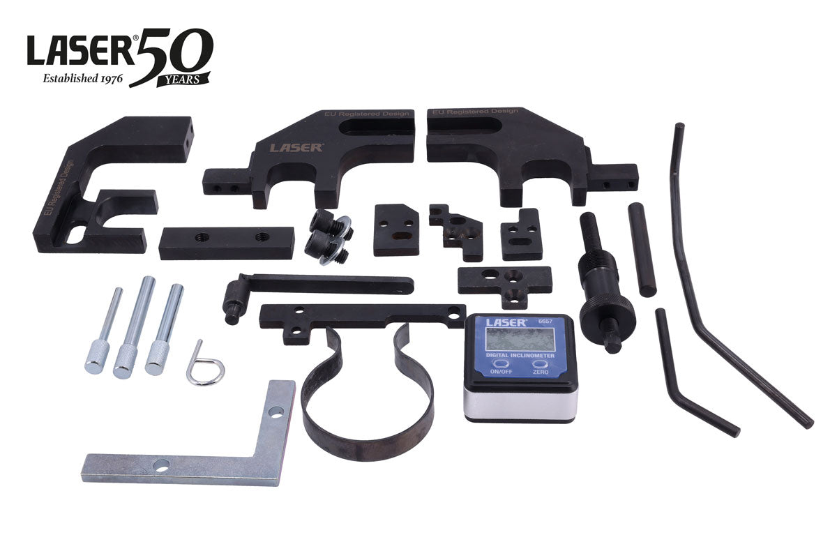 Laser Tools Engine Timing Master Kit for Stellantis Group 1.4, 1.6 SOHC, DOHC Petrol - 50th Anniversary 9360