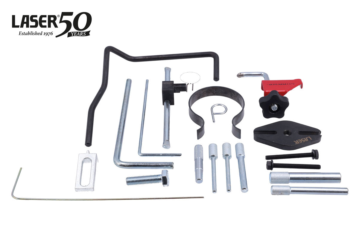 Laser Tools Engine Timing Master Kit for Stellantis Group TDCi, HDi, BlueHDi Diesel - 50th Anniversary 9361