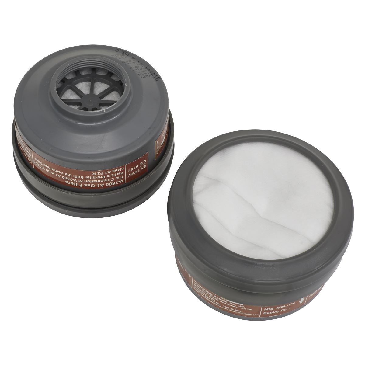 Sealey A1P2R Filter Cartridge - Pack of 2 9361