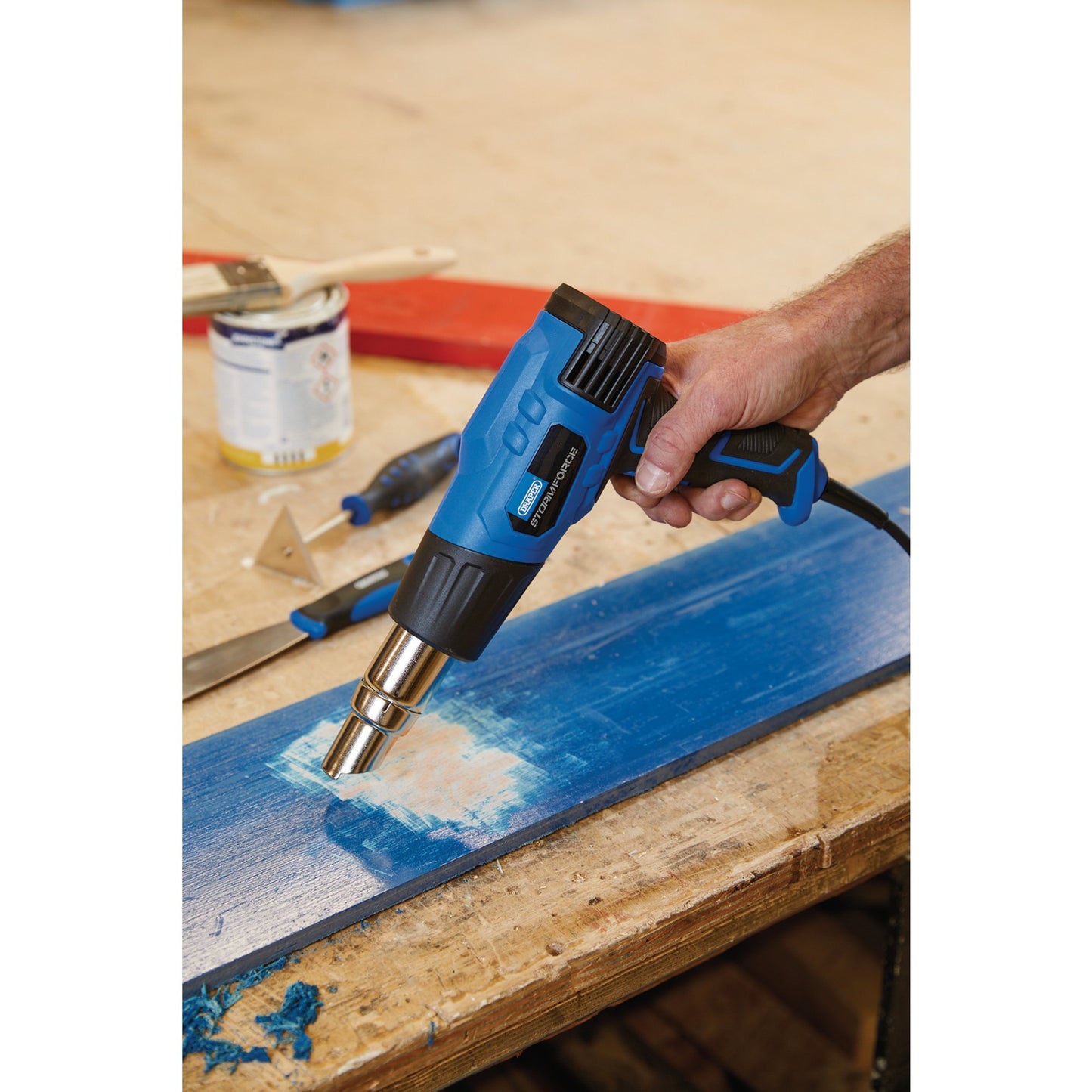 Draper Storm Force 230V Heat Gun 2000W Heat settings 350 550° 93815