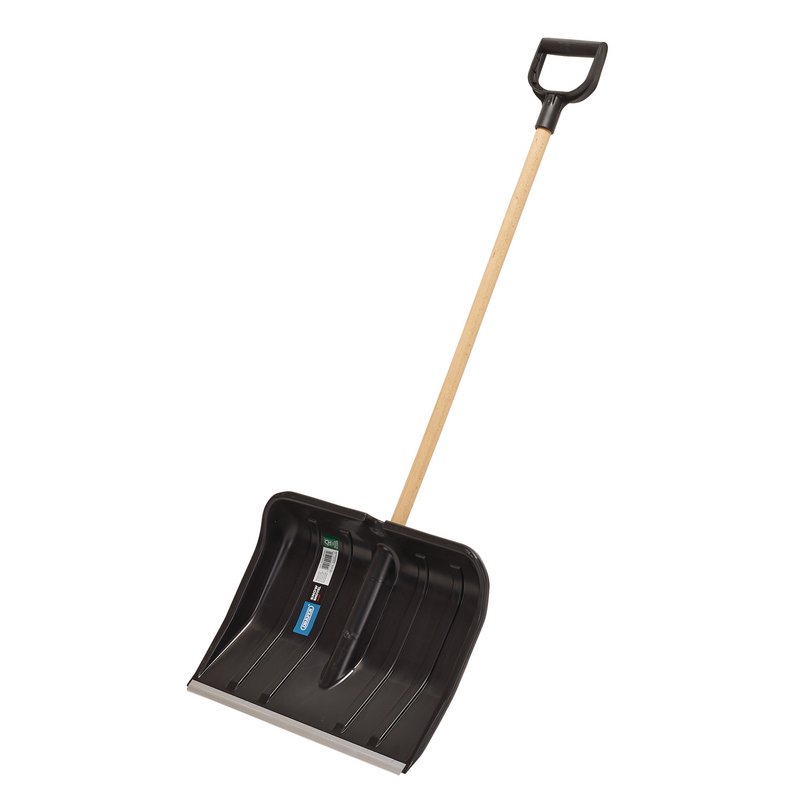Draper Large Snow Shovel with Wooden Handle Length 1240mm 94107