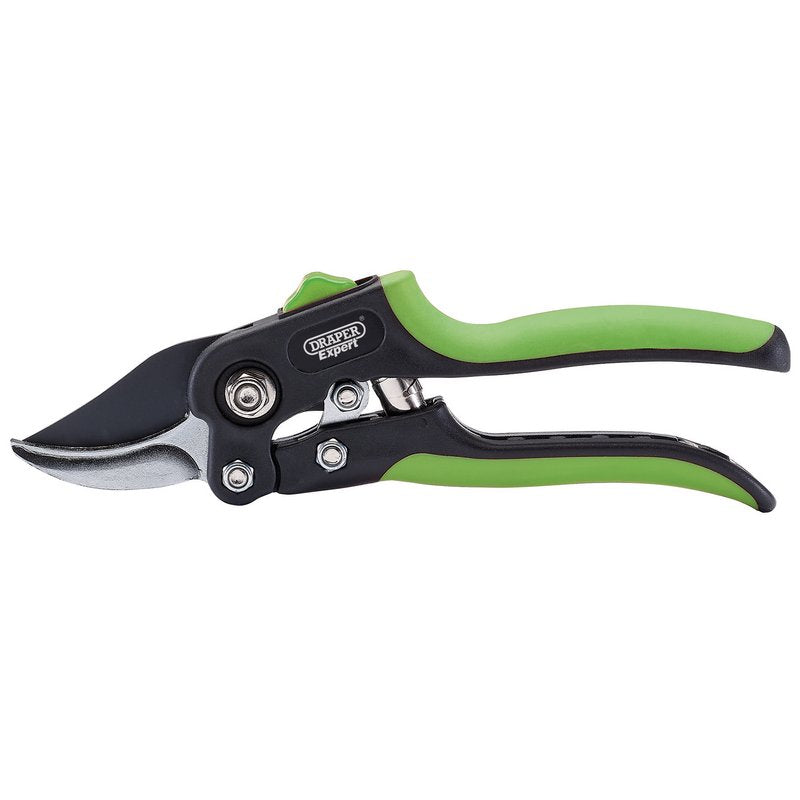 Draper Expert Bypass Secateurs 200mm Carbon Steel Blades Non Stick Coating 94982