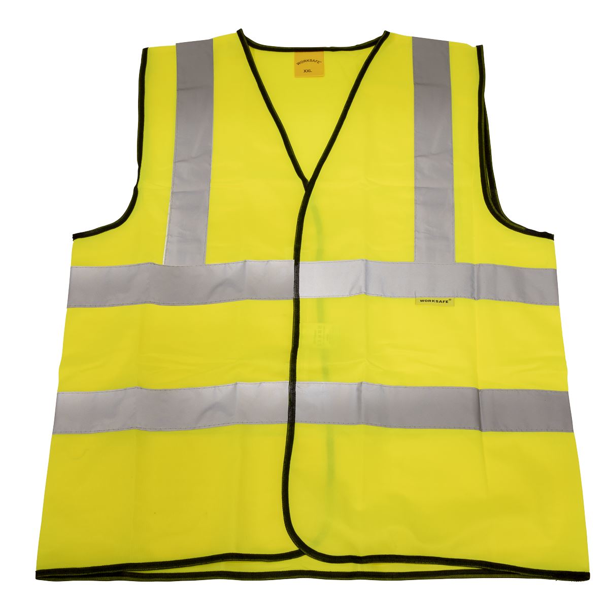 Sealey Hi-Vis Waistcoat (Site and Road Use) Yellow - XX-Large 9804XXL