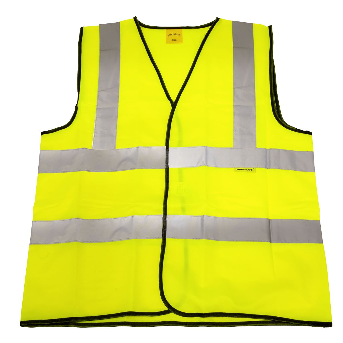 Sealey Hi-Vis Waistcoat (Site and Road Use) Yellow - XX-Large 9804XXL