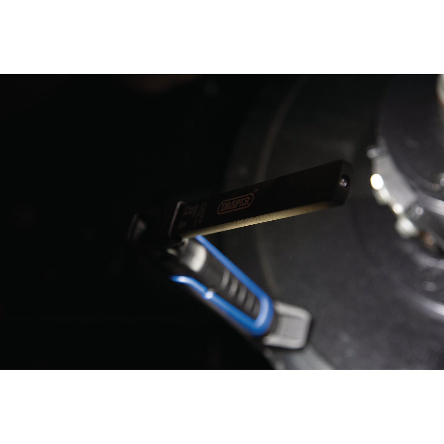 Draper Rechargeable COB SMD LED Slim Inspection Lamp 7W 70 - 700 Lum Blue 98342
