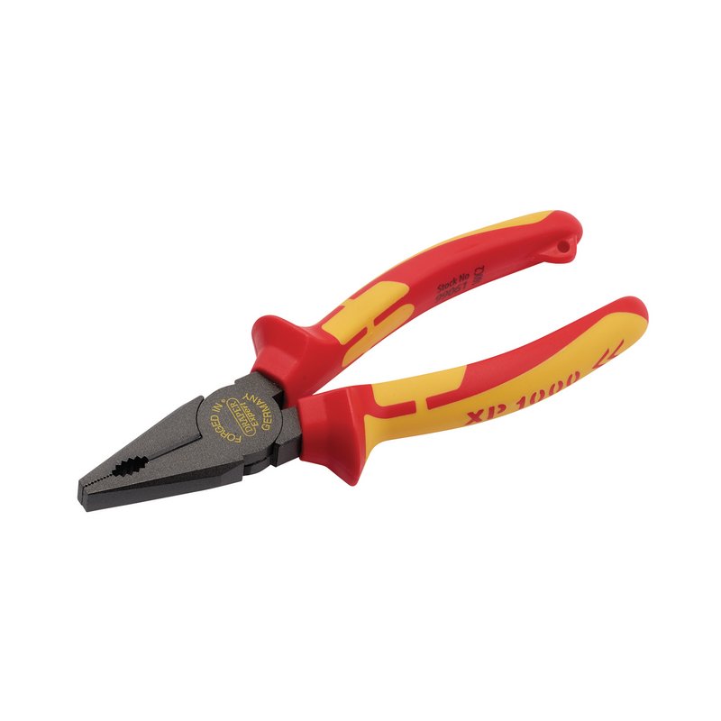 Draper XP1000 VDE Combination Pliers, 160mm, Tethered