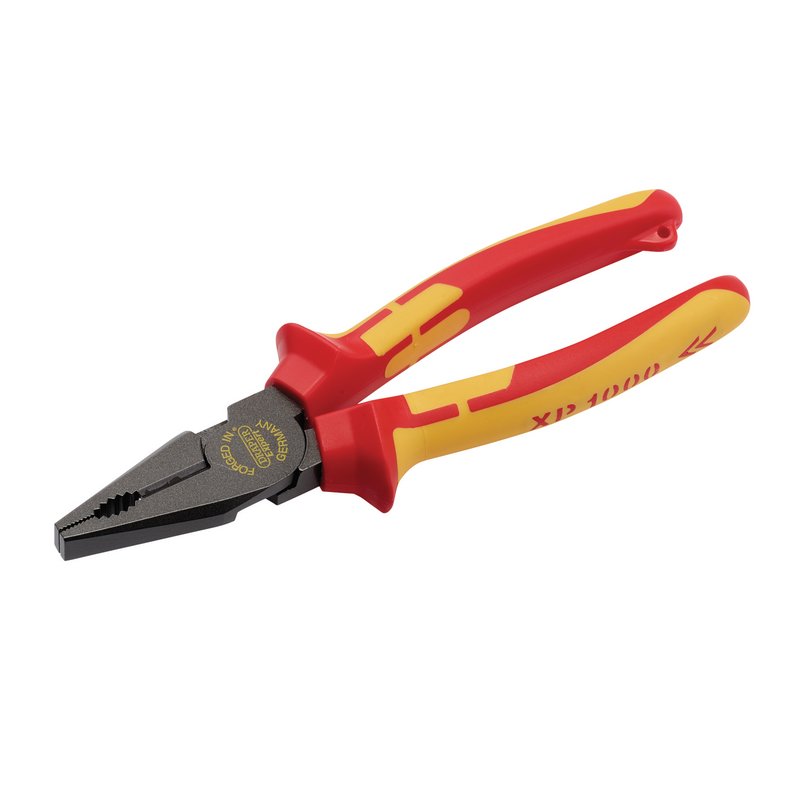Draper XP1000 VDE Hi-Leverage Combination Pliers, 200mm, Tethered