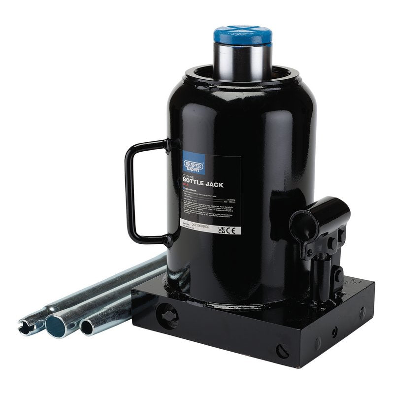 Draper Expert 50 Tonne Hydraulic Bottle Jack Lifting Range 300- to 482mm 99772