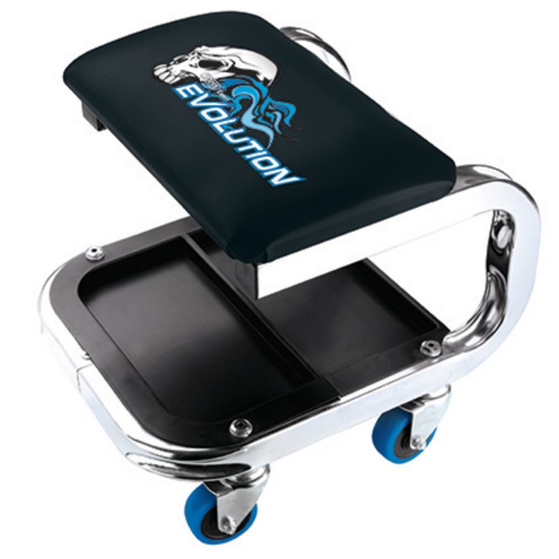 Draper Expert Evolution Work Stool With Storage 435 x 380mm Tools Tray 99835