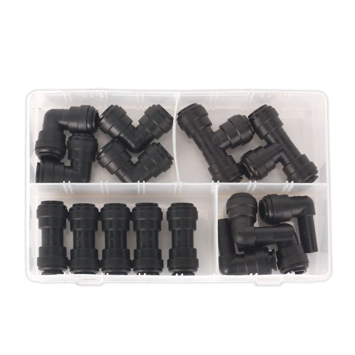 Sealey Speedfit Coupling Assortment 15pc 12mm Metric John Guest AB071JG