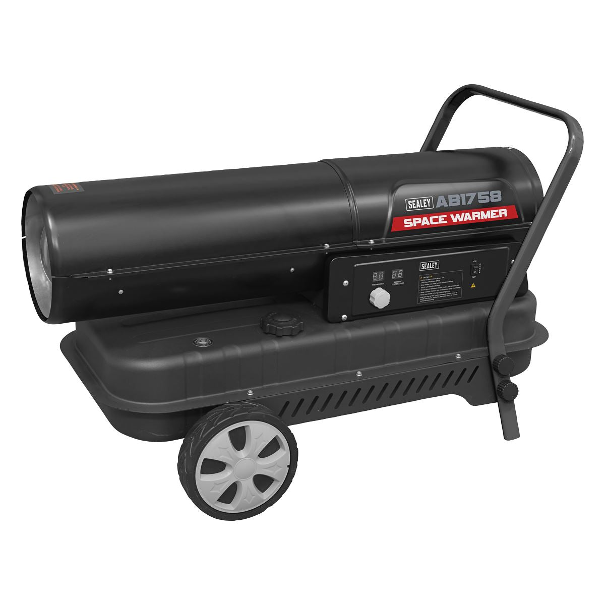 Sealey Space Warmer® Kerosene/Diesel Heater 175,000Btu/hr with Wheels AB1758