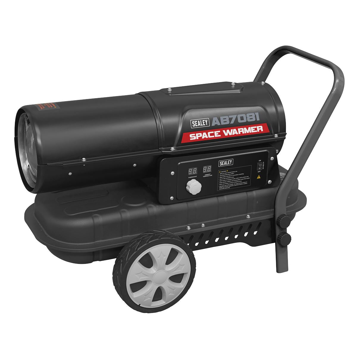 Sealey Space Warmer® Kerosene/Diesel Heater 70,000Btu/hr with Wheels AB7081
