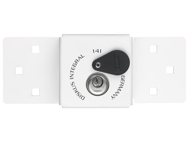 ABUS Mechanical 141/200 Diskus® Integral Van Lock White & 26/70mm Diskus® Padlock ABU14126C