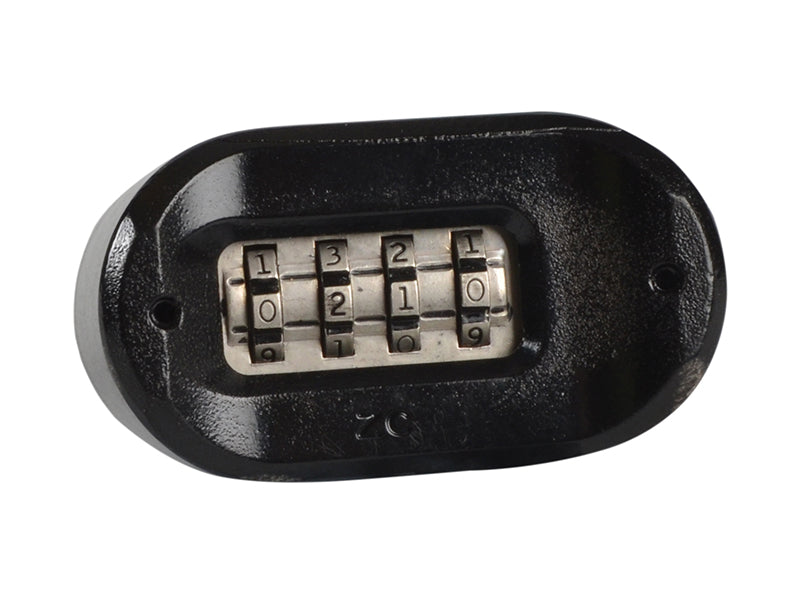 ABUS Mechanical 190/60 60mm Heavy-Duty Combination Padlock Closed Shackle (4-Digit) Carded ABU19060CSC