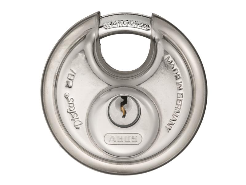 ABUS Mechanical Diskus Padlock Stainless Steel Lock Steel Shackle 28/70mm