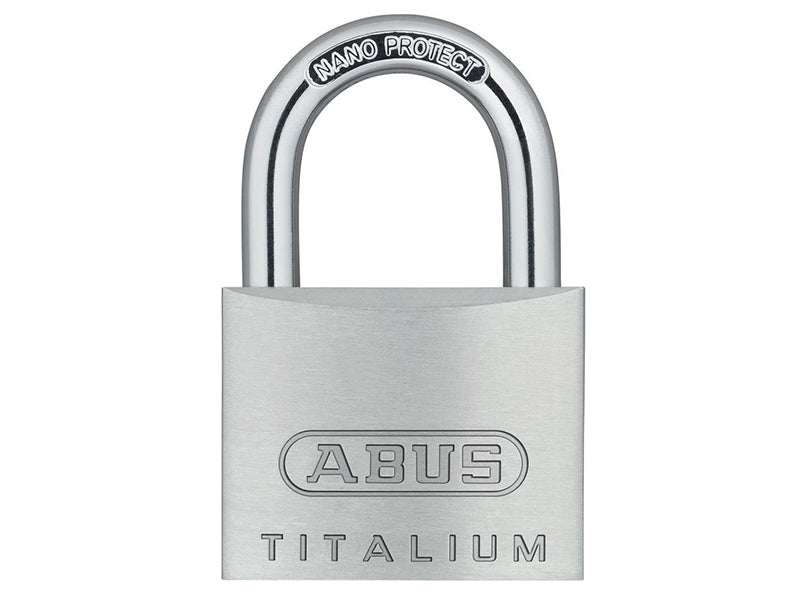 ABUS Mechanical 64TI/40mm TITALIUM™ Padlock Carded ABU64TI40C