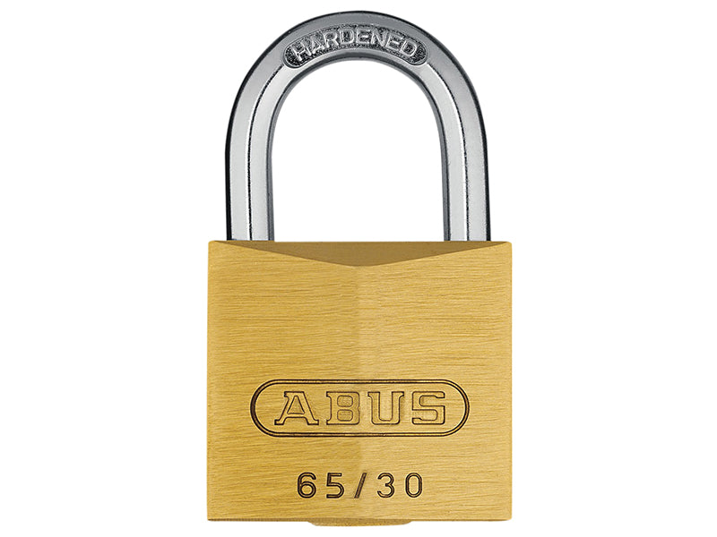 ABUS Mechanical 65/35mm Brass Padlock Carded ABU6535C