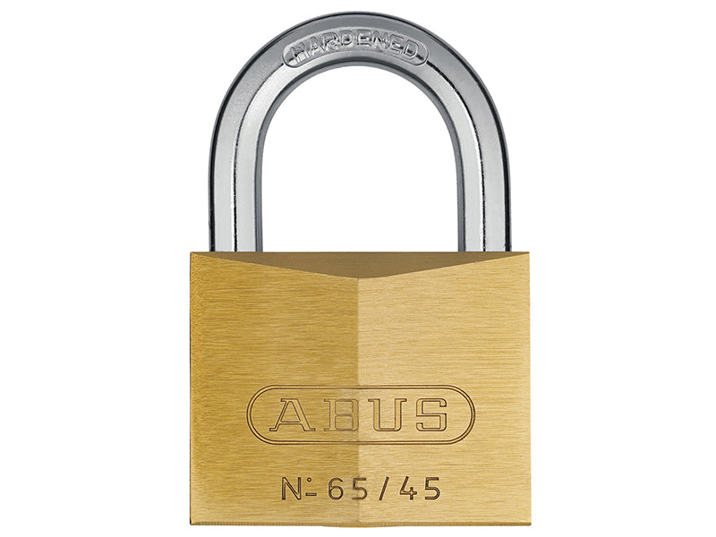 ABUS Mechanical 65/45mm Brass Padlock Keyed Alike 456 ABUKA03904