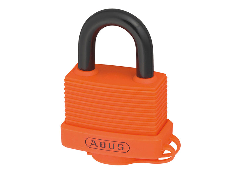ABUS Mechanical 70AL/45mm Aluminium Padlock Orange Keyed Alike 6401 ABUKA49974