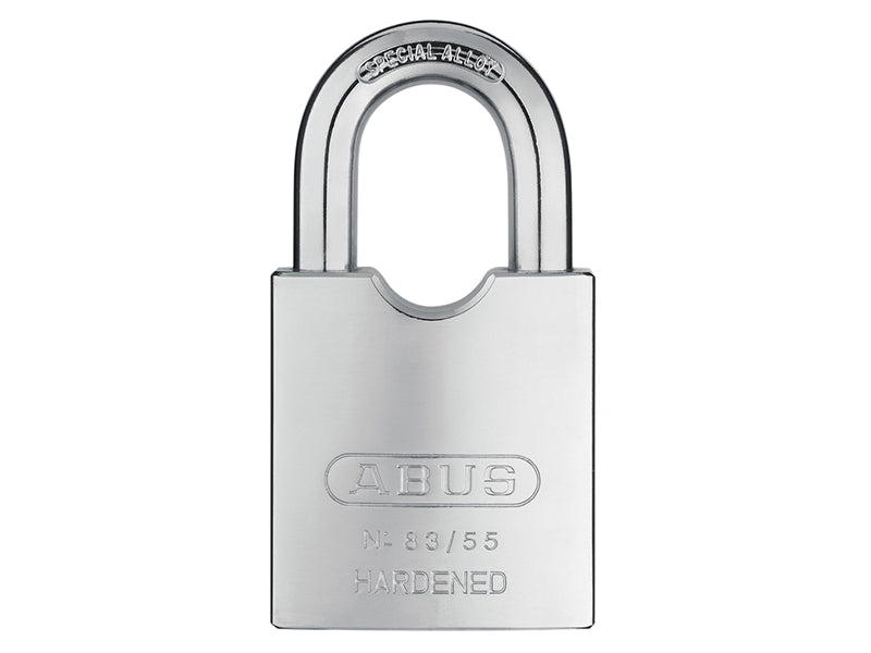 ABUS Mechanical 83/55mm Rock Hardened Steel Padlock Carded ABU8355C