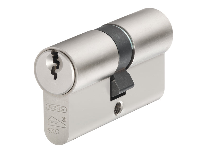 ABUS Mechanical E60NP Euro Double Cylinder Nickel Pearl 40mm / 50mm Box ABUE60N4050