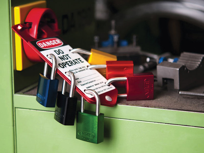 ABUS Mechanical 72/40mm Aluminium Padlock Red Keyed Alike TT02162 ABUKA45238