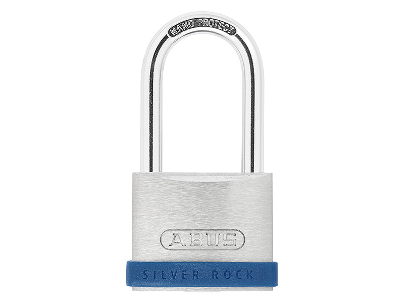 ABUS Mechanical 40mm Silver Rock™ 5 Padlock Long Shackle 40mm Keyed Alike ABUKA80880