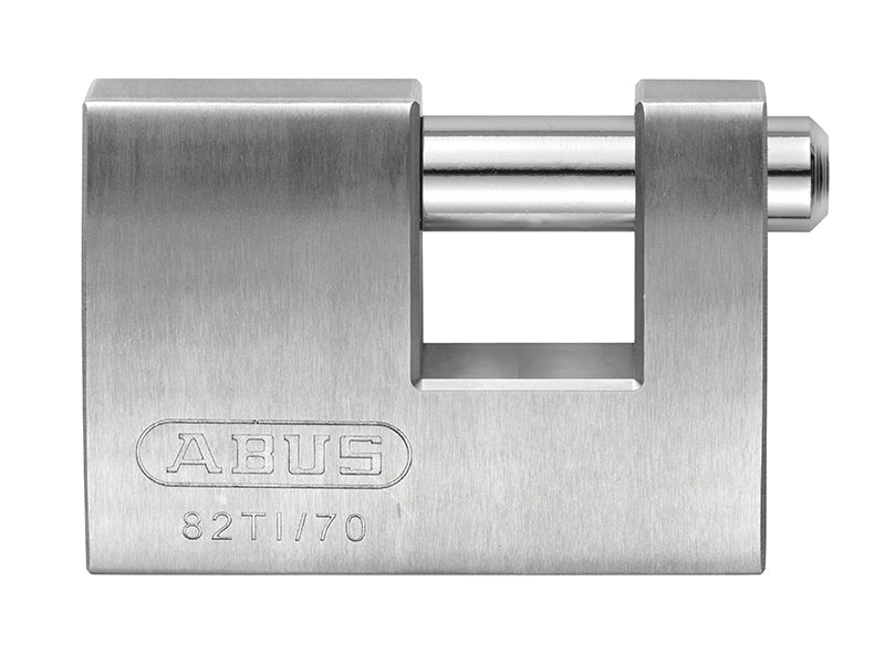ABUS Mechanical 82TI/70mm TITALIUM™ Shutter Padlock Keyed Alike KA8519 ABUKA8519