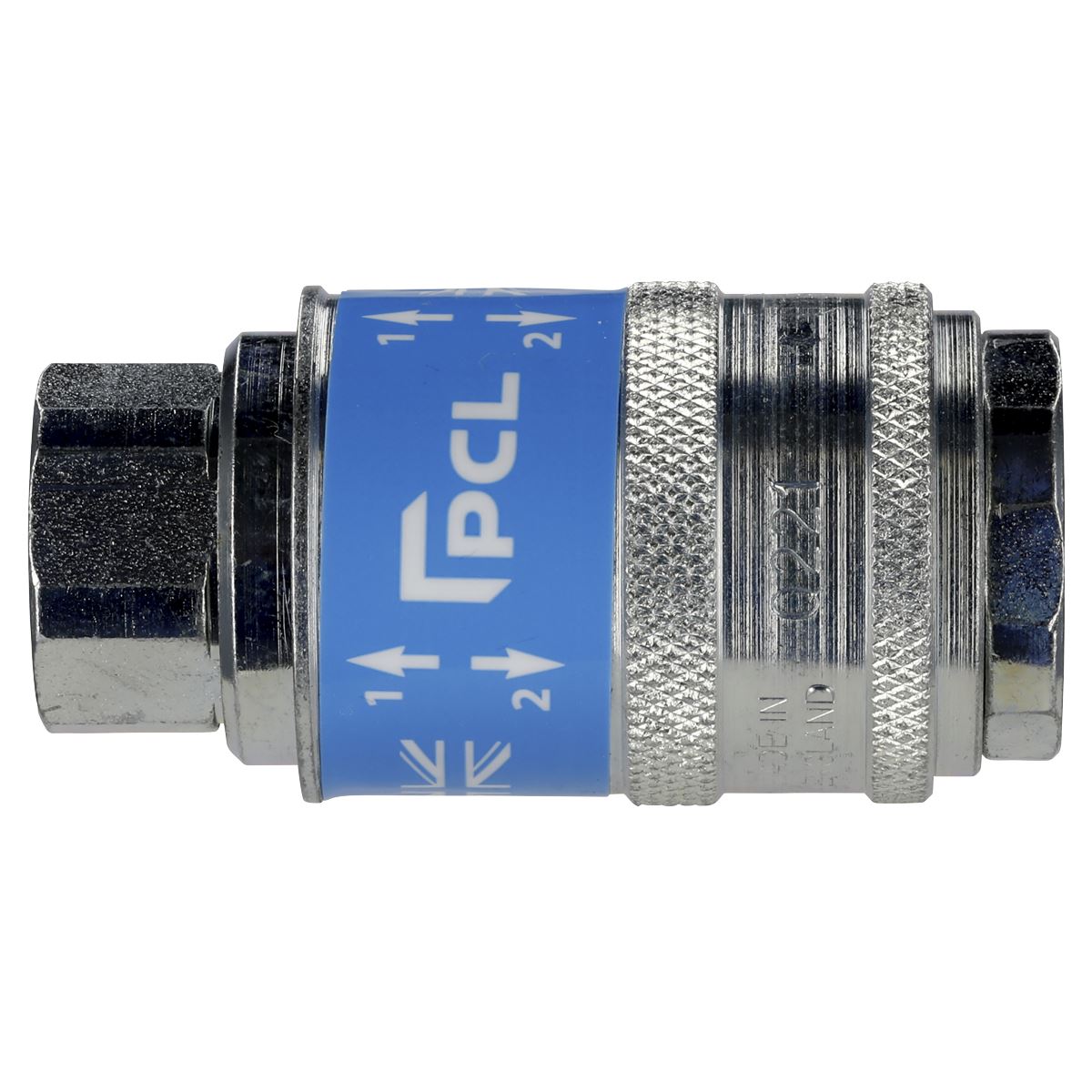 Sealey Safety Coupling Body Female 1/4"BSP Compatible With PCL Adaptors AC57