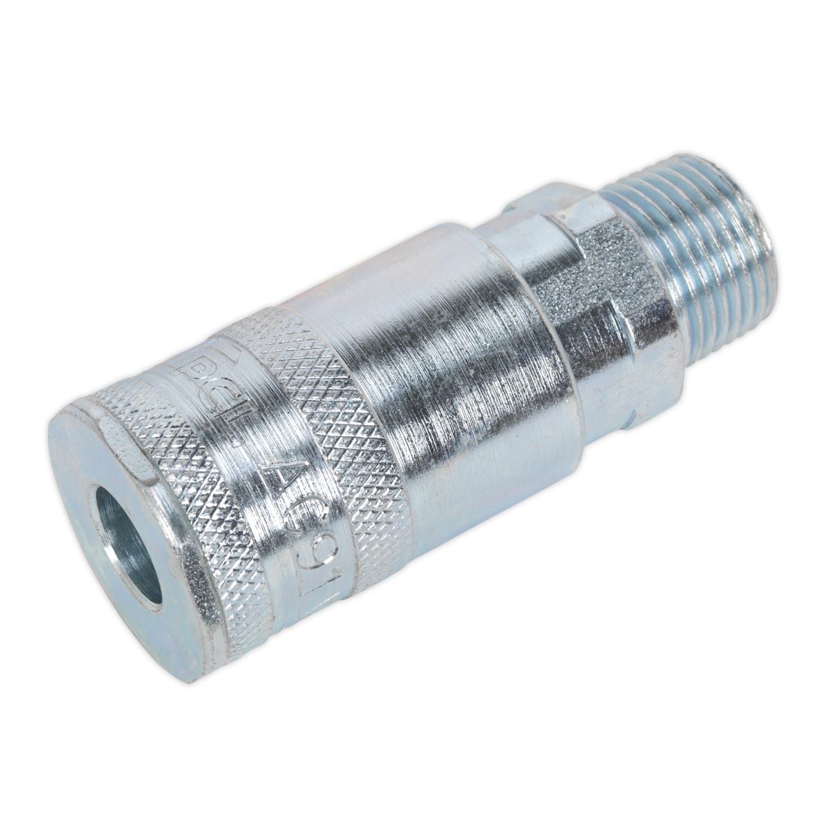 Sealey Coupling Body Male 3/8"BSPT Compatible With Standard Couplings AC72