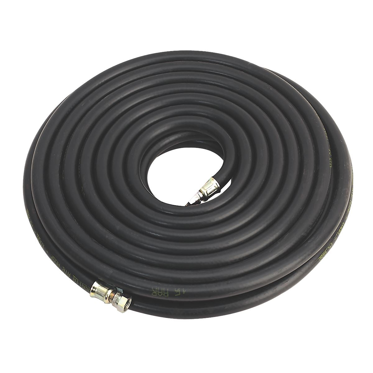 Sealey Air Line Hose 15m x 10mm with 1/4"BSP Unions Heavy Duty AH15RX/38
