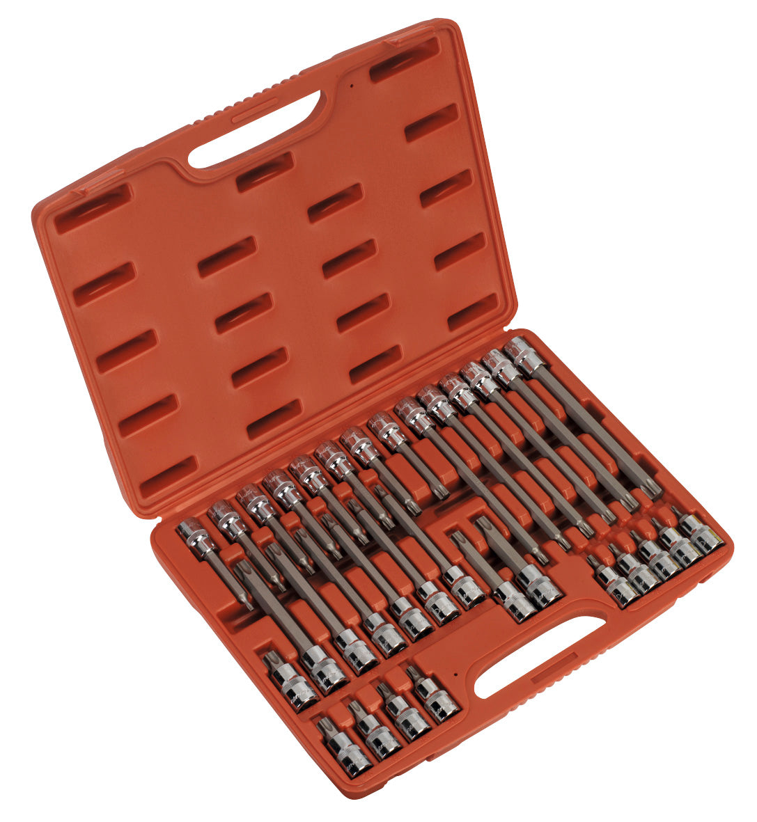 Sealey TRX-Star* Socket Bit Set 32pc 1/2"Sq Drive AK2194