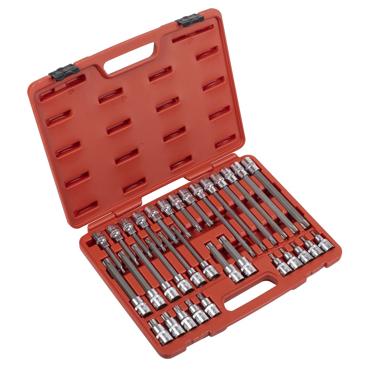 Sealey TRX-Star* Socket Bit Set 32pc 1/2"Sq Drive AK2194