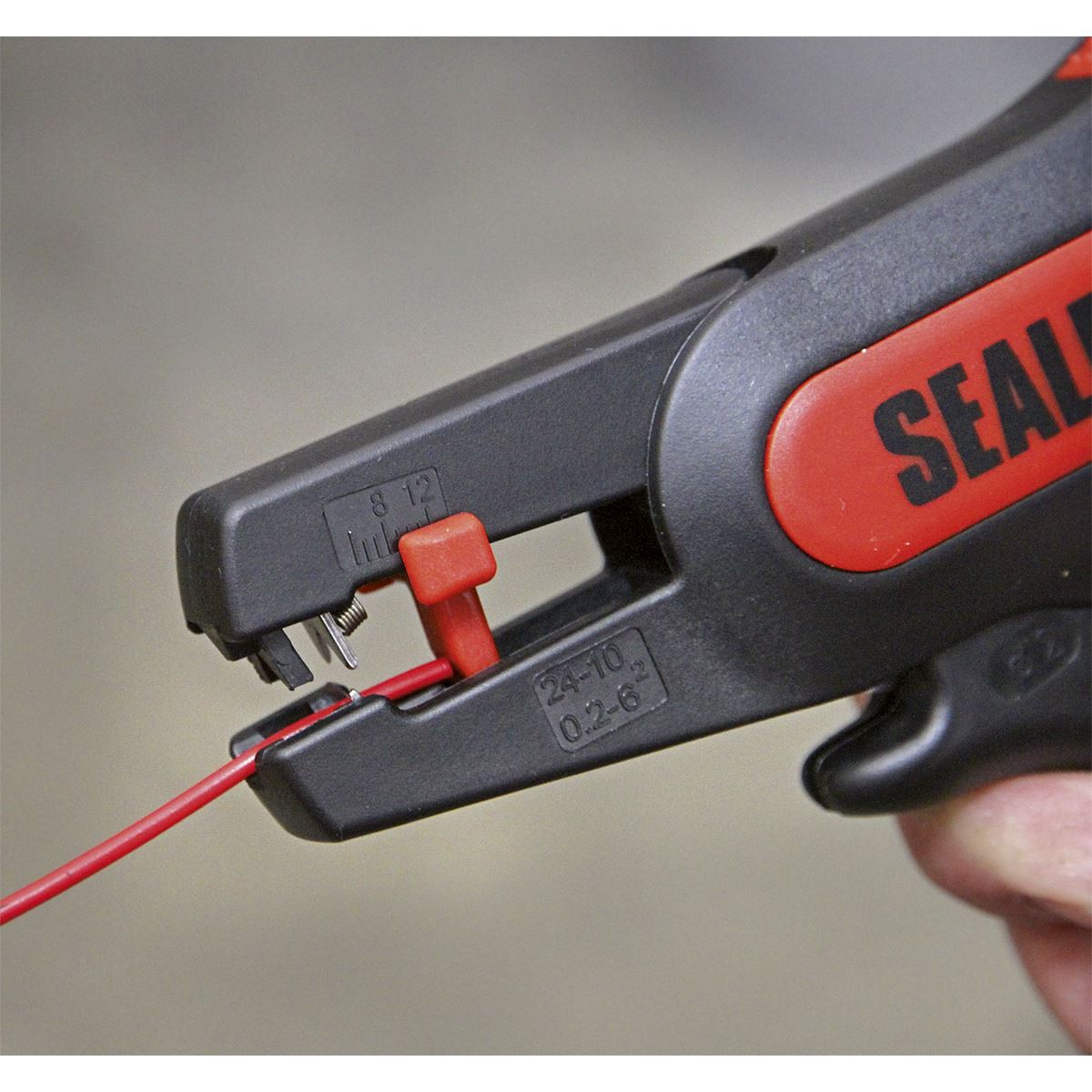 Sealey Automatic Wire Stripping Tool Pistol Grip Capacity 0.2 to 6mm AK2265